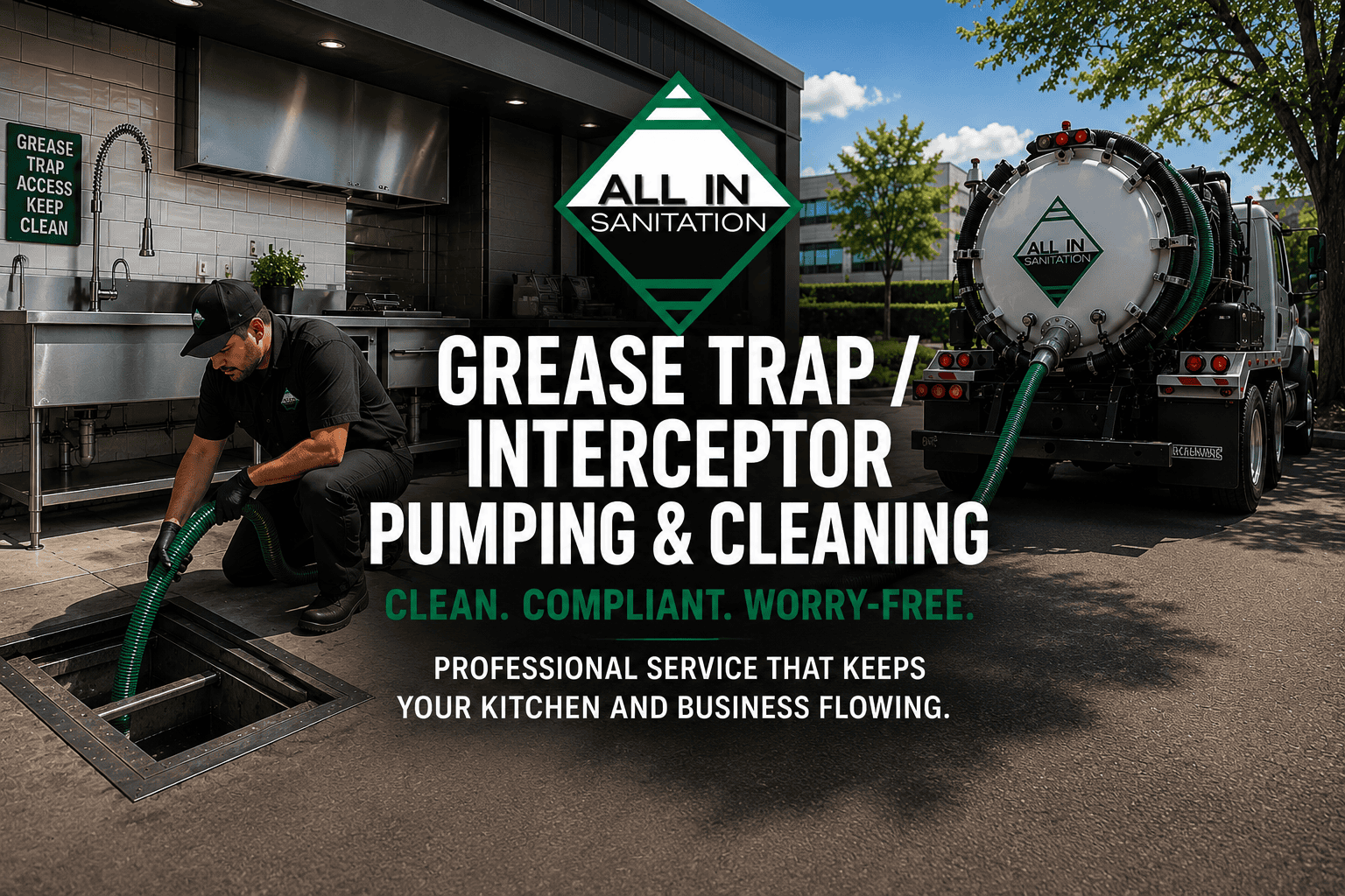 Grease Trap / Interceptor Pumping & Cleaning